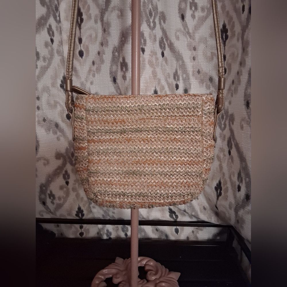 Vintage Woven Shoulder Bag